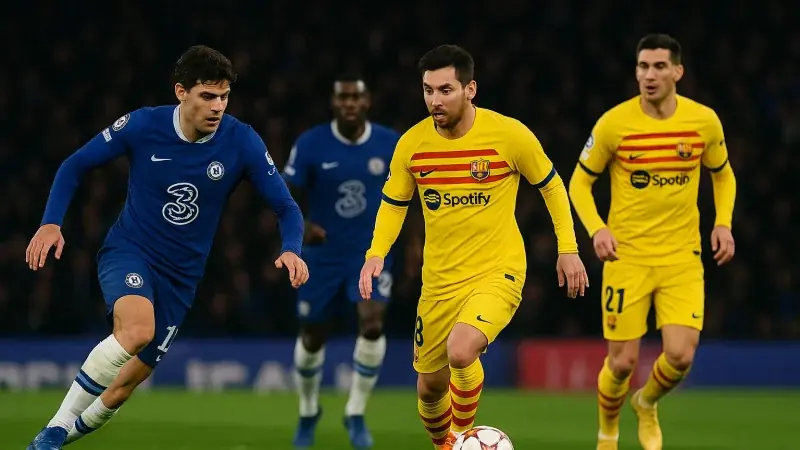 Chelsea thắng thuyết phục Barcelona